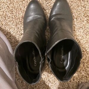 Cityclassified Sleek Black Ankle Boots